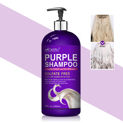 Professional purple shampoo