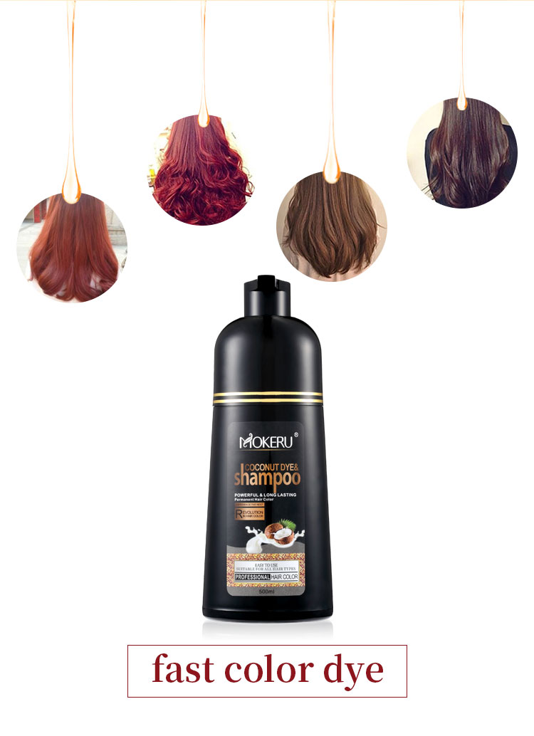 coconut oil hair color shampoo