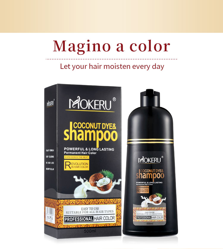 coconut oil hair color shampoo