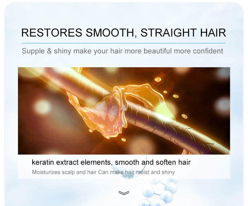 Keratin extract elements conditioner