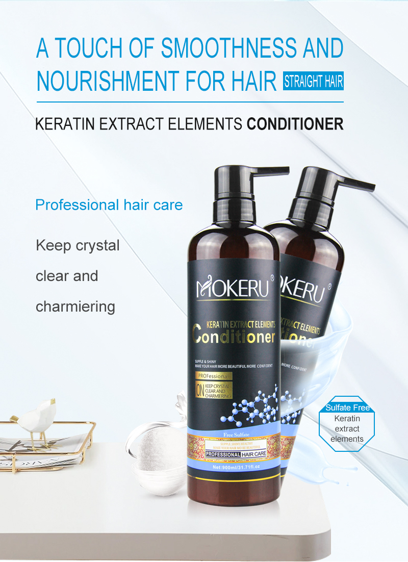 Keratin extract elements conditioner