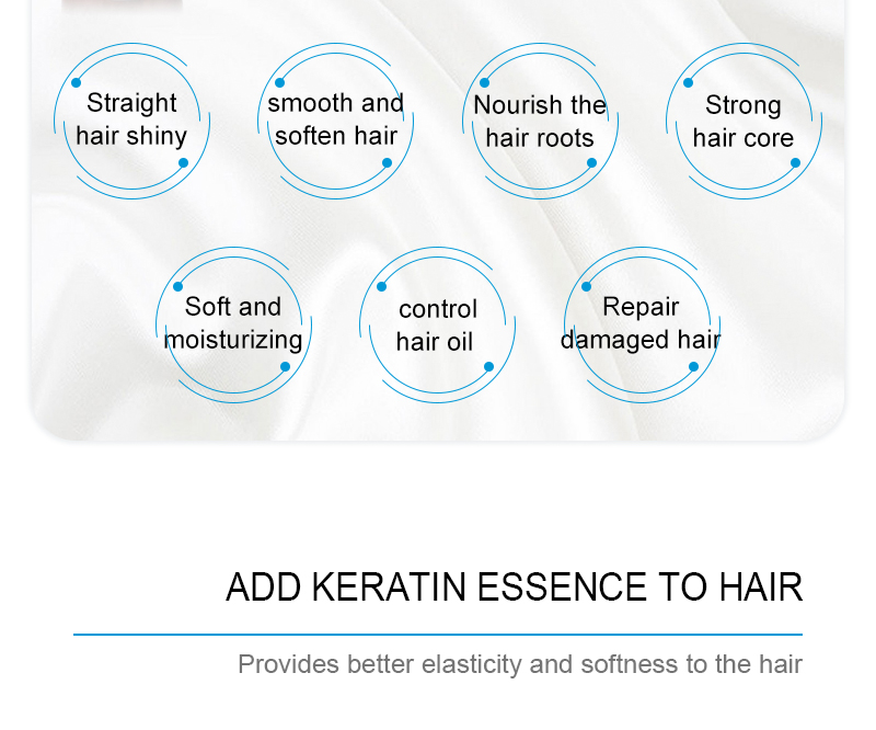 Keratin extract elements conditioner