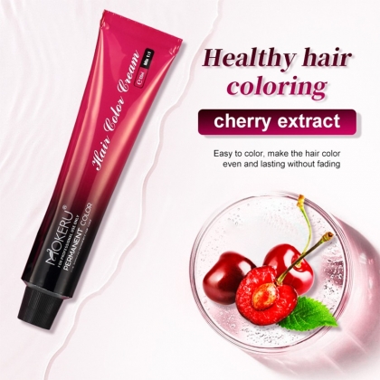 Cherry hair dye cream